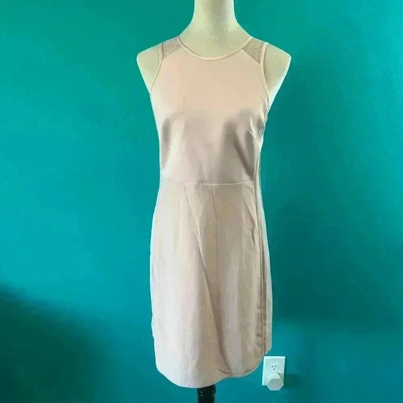 NWT Rebecca Taylor Victorian Rose Sleeveless Mod Mesh Mini Dress Size 2 - Picture 2 of 7